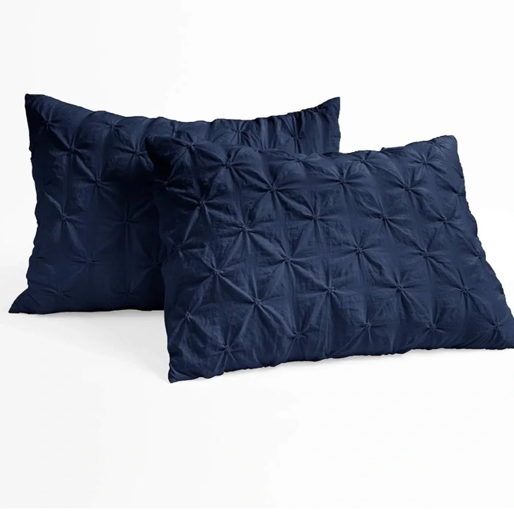 Ravello Pintuck Vintage Chic Farmhouse Shams & Decorative Pillows